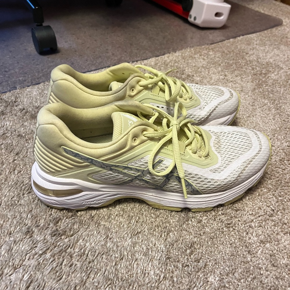 Asics Women's Yellow Running Shoes